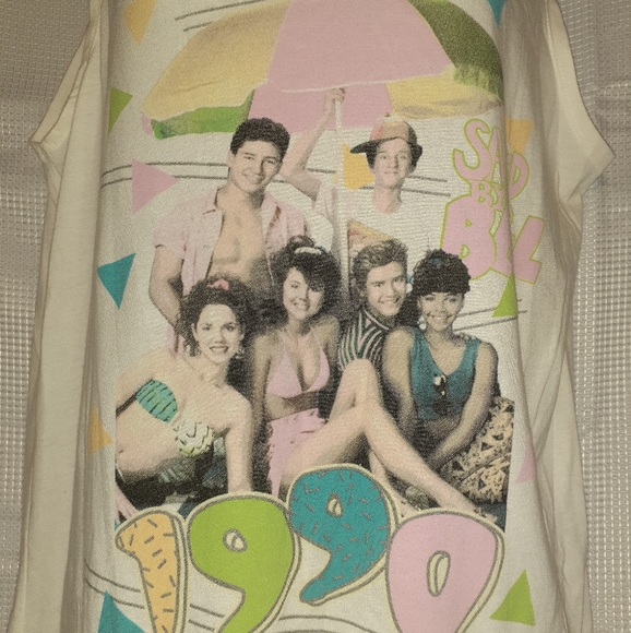Retro 90s tank top  saved by the Bell - Picture 4 of 7